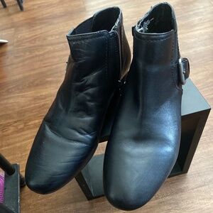 Nine West Black Booties 7.5